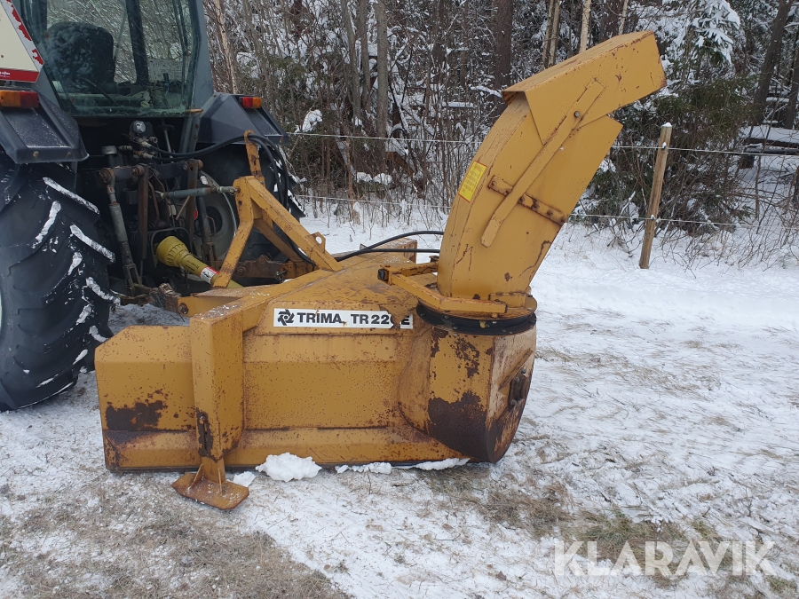Snöslunga till traktor Trima 220E