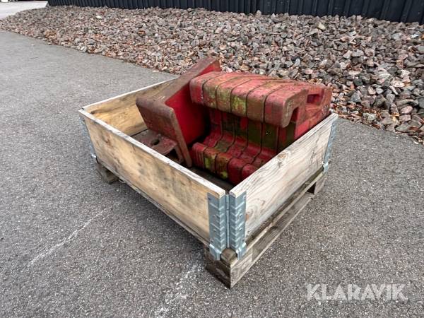 Frontvikter International Harvester 844