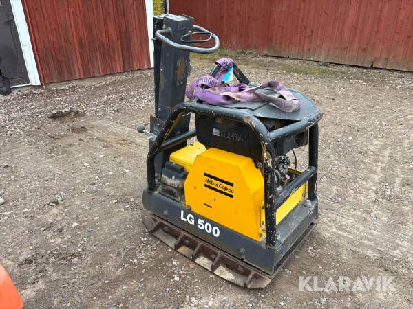Markvibrator/vibroplatta Atlas Copco LG 500 med fram/back