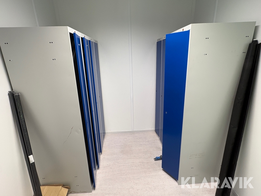 Omklädningsskåp AJ 8st
