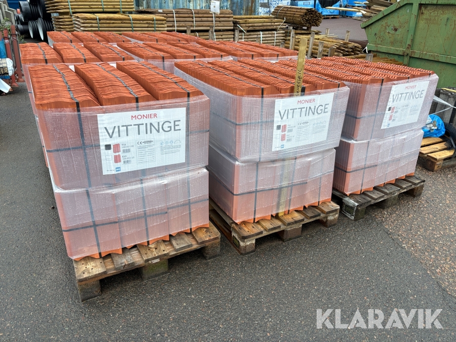 Lertegelpannor Monier Vittinge T11