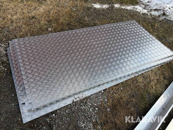 Durkplåt Aluminium 16st