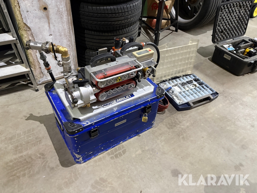 Blåsmaskin för fiberkabel Plumett Minijet - P02