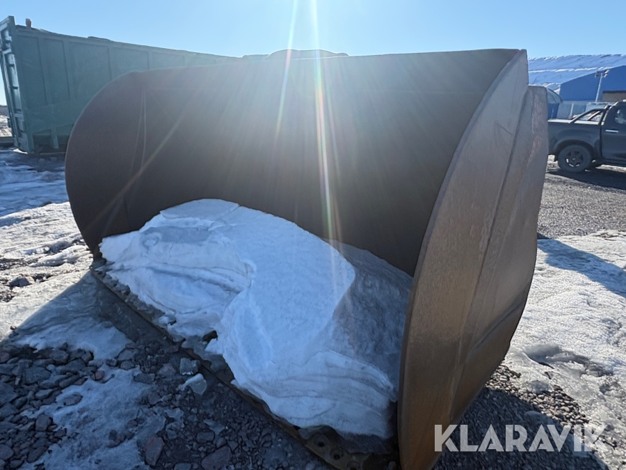 Lastarskopa med bortmonterade skär