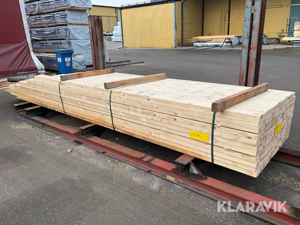 Virkespaket Hyvlat 45x70 700 Löpmeter