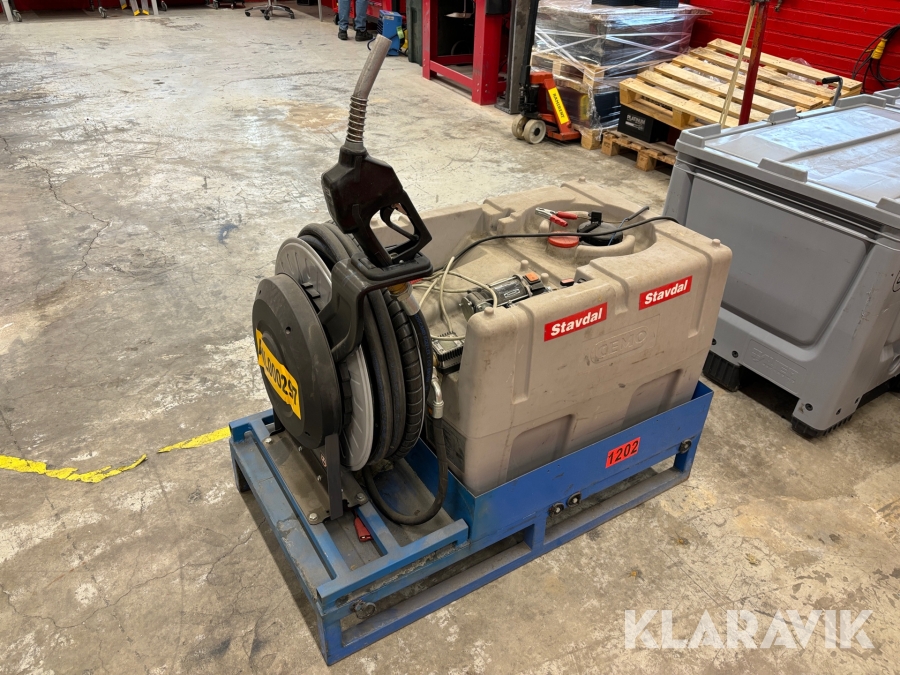 Tank med pump Cemo DT-Mobile easy