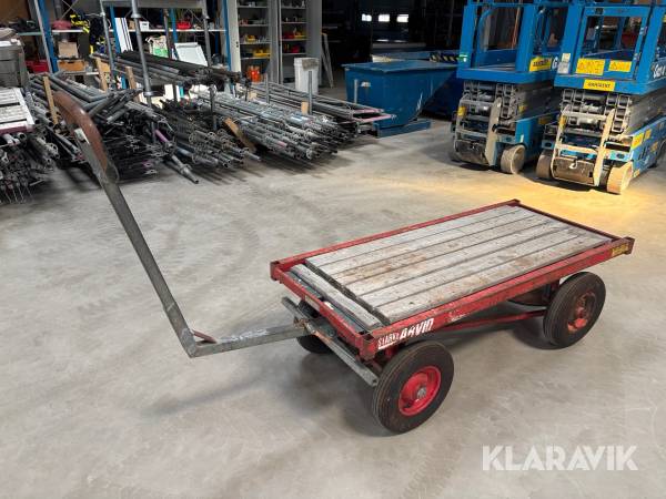 Materialvagn Starke Arvid 1,6x0,7m