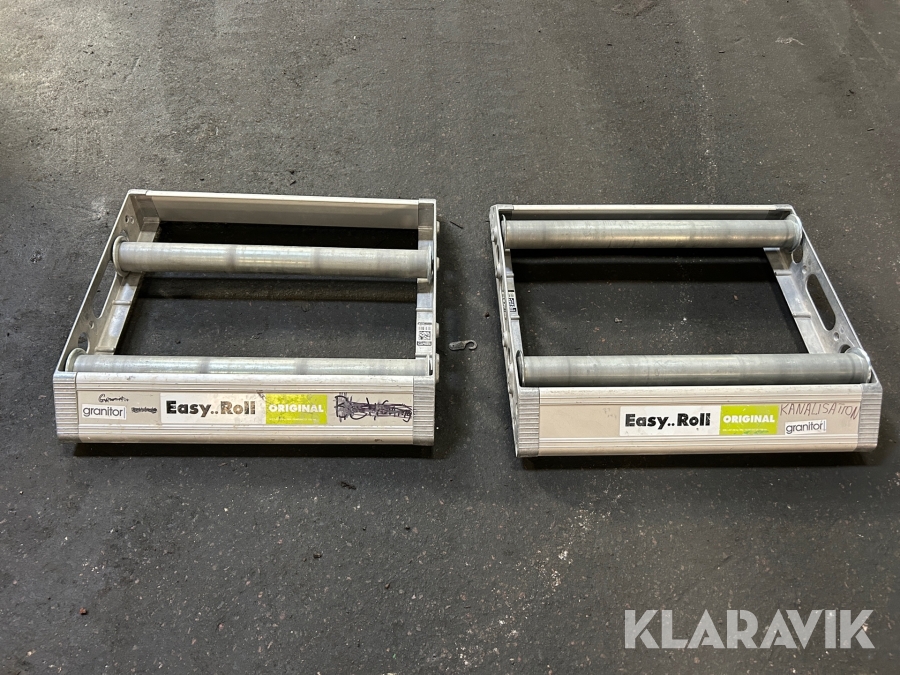 Avrullningsvaggor Lubbering Easy Roll 2 st