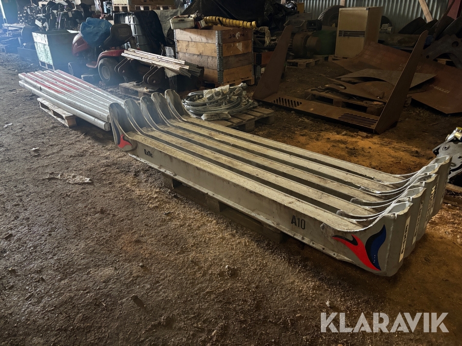 Timmerbankar Exte aluminium 5st