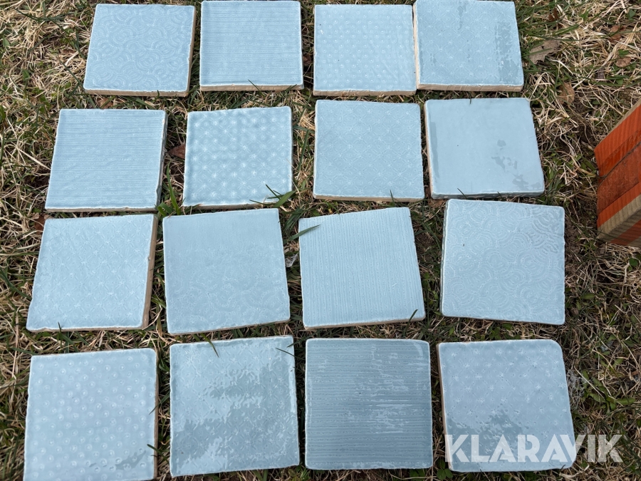 Kakelplattor 10x10cm Ca14m2