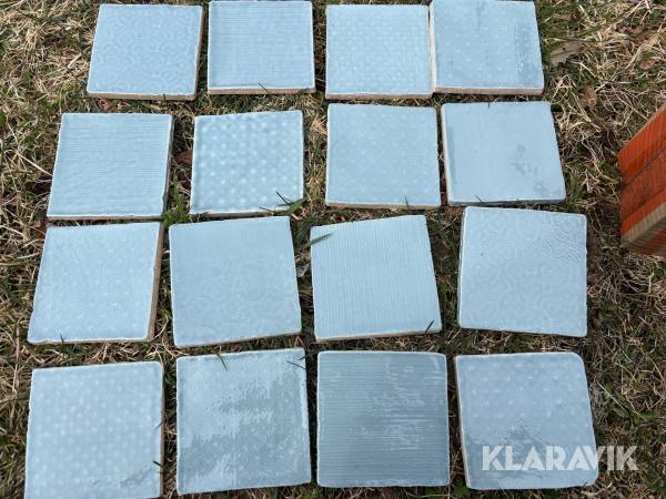 Kakelplattor 10x10cm Ca14m2