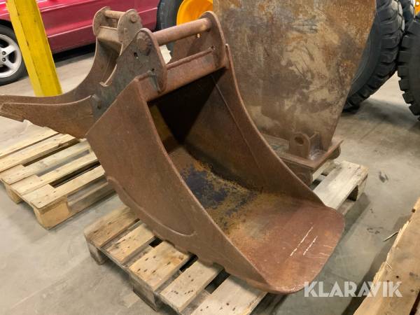 Grävskopa med rotfällare S45