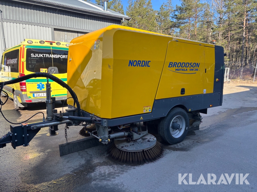 Sopmaskin Broddson Nordic 3 street Sweeper