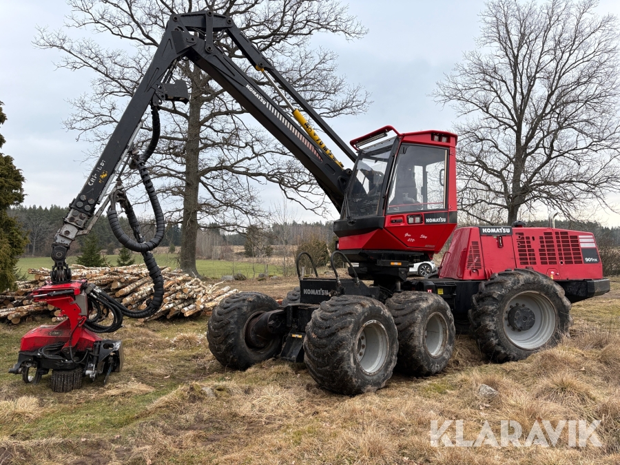 Skördare Komatsu 901TX