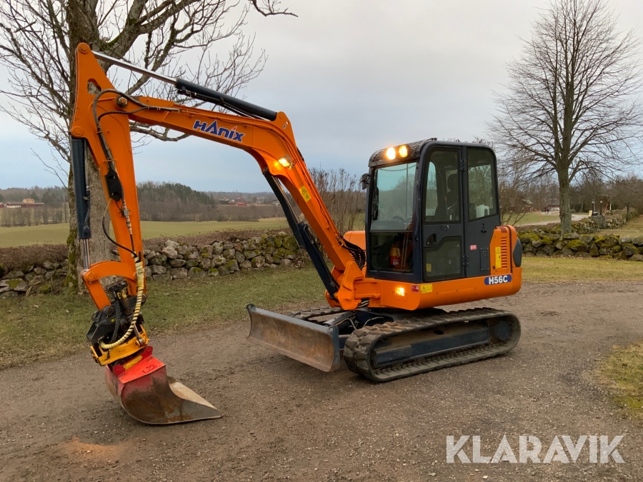 Grävmaskin Hanix H56C