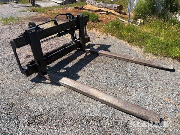 Pallgafflar O.Bodins Maskin Ab med hydraulisk gaffelspridning