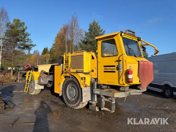 Tunnelborrmaskin Atlas Copco Chargetec UV3