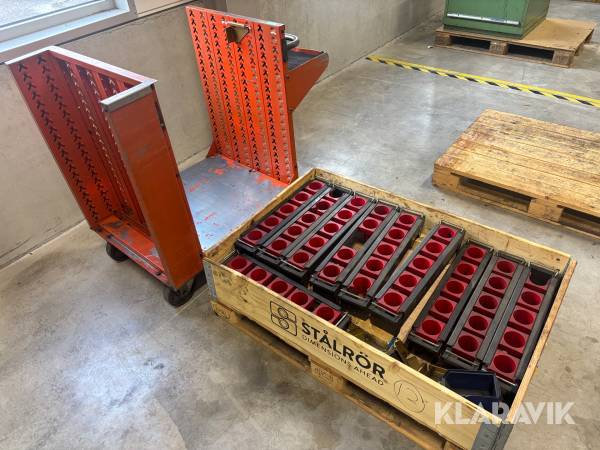 Parti med hållare och verktygsvagn ISO 50