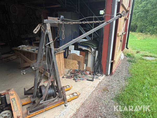 Vinsch Skattkärr 439 med trepunktsfäste