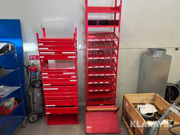 Lagersystem/lådsystem Wūrth Orsy