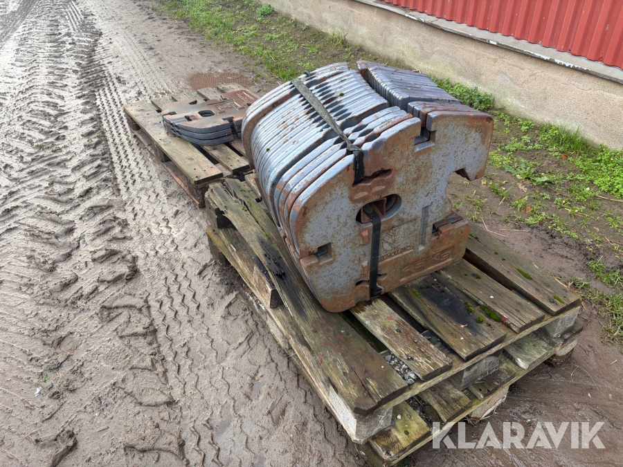 Frontvikter New Holland 45 Kg 20 st