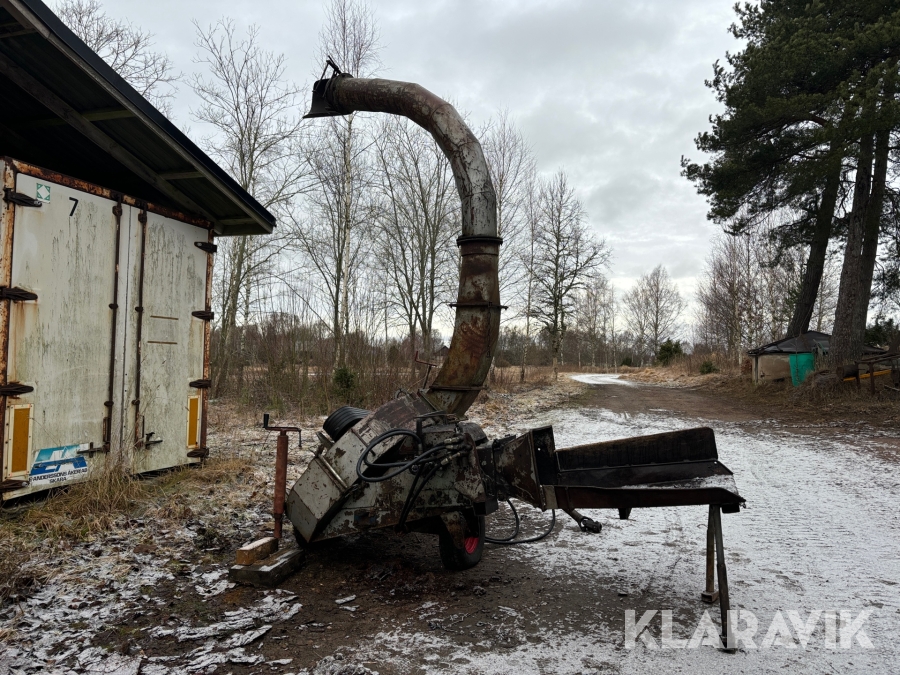 Flistugg Bruks 850M traktordriven, fyra stål