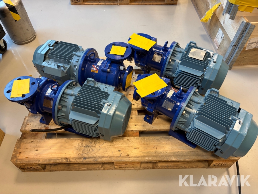 Iwaki Magnetpump, ABB Elmotor 4st 