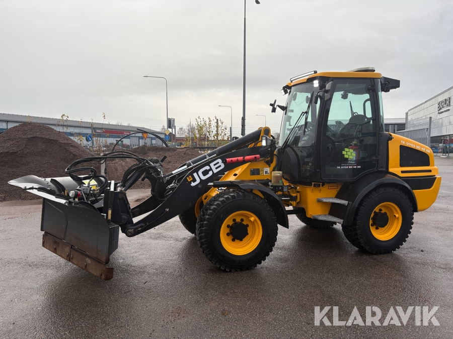 Hjullastare JCB 409 SV AG vinterutrutrustad