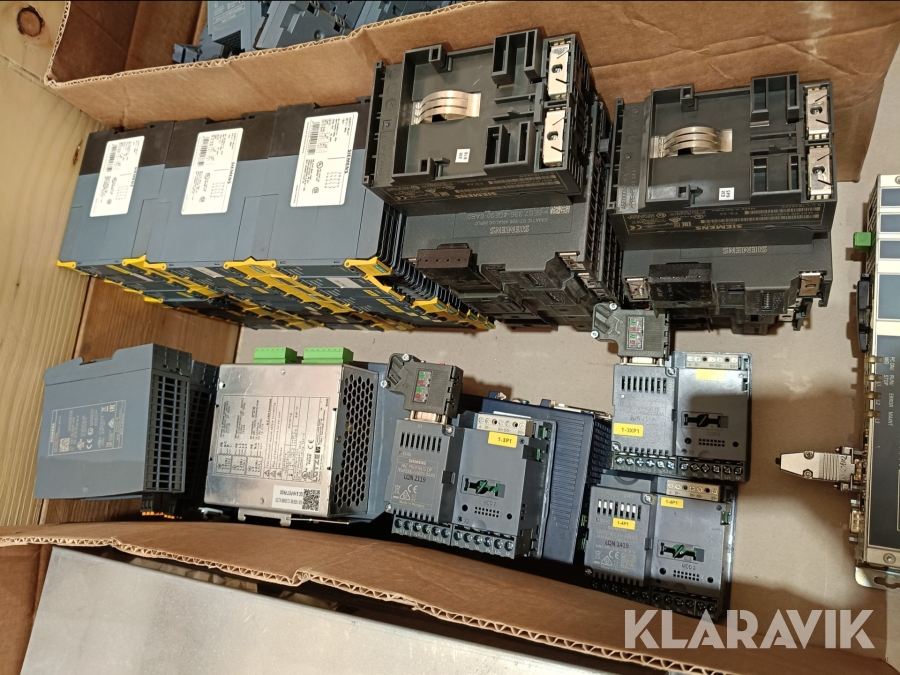 PLC-komponenter Siemens, Puls, TDK, Lutze