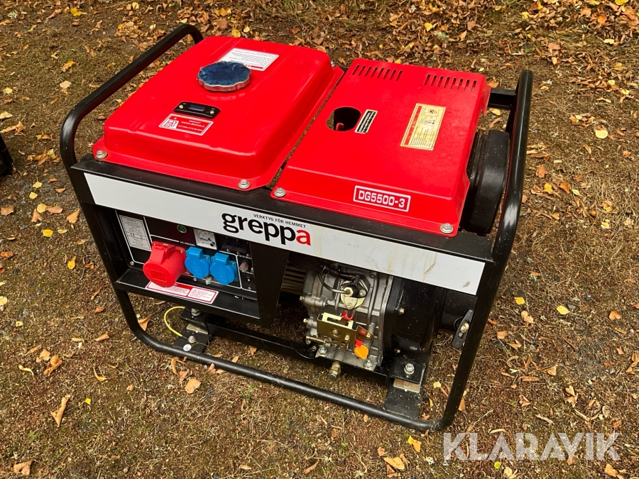 Elverk Greppa DG5500-3