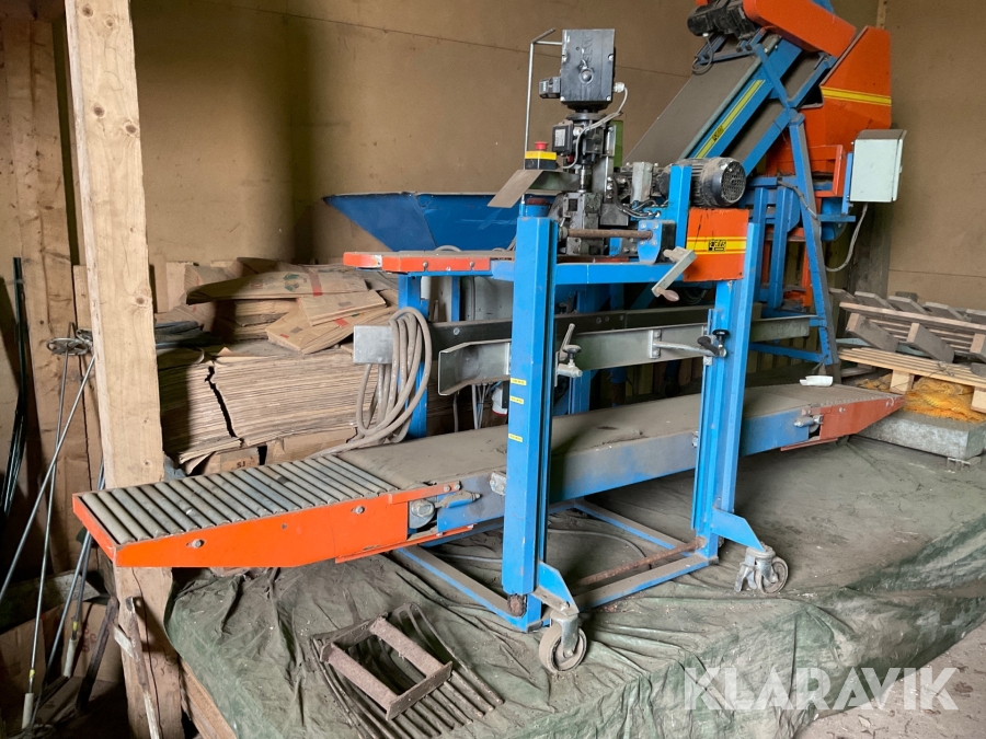 Paketeringsmaskin/ Förslutningsmaskin EMVE för potatis