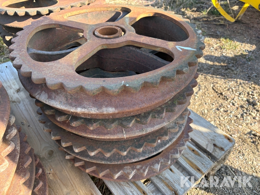 Ringar till vält 4 kompletta