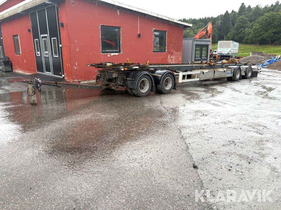 Lastväxlarsläp NTM RTPR-4 för två flak