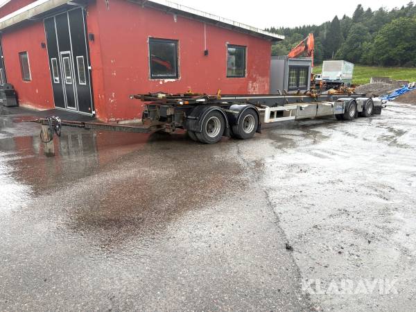 Lastväxlarsläp NTM RTPR-4 för två flak