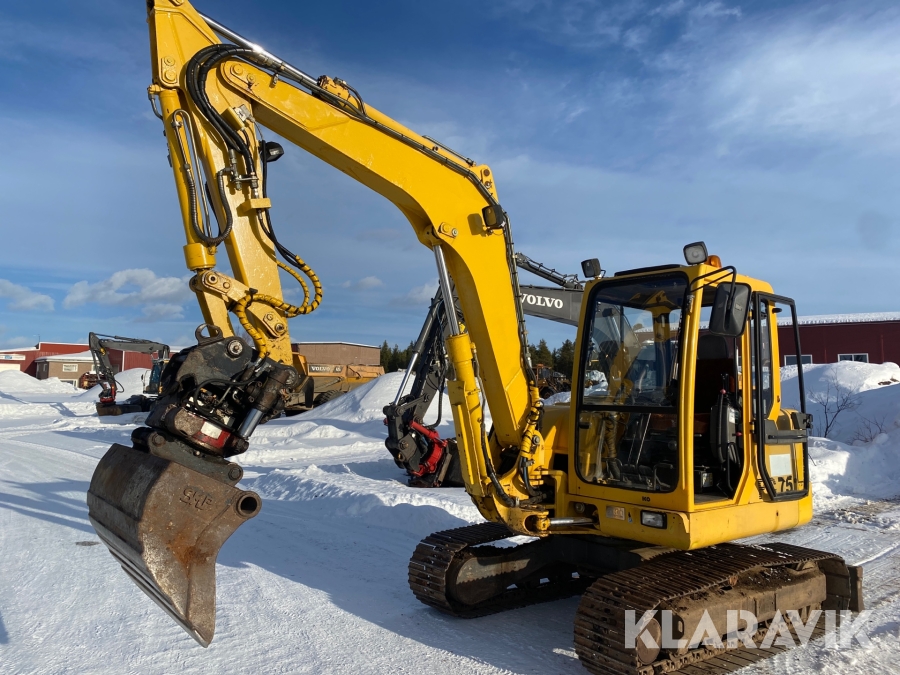 Grävmaskin Komatsu PC75