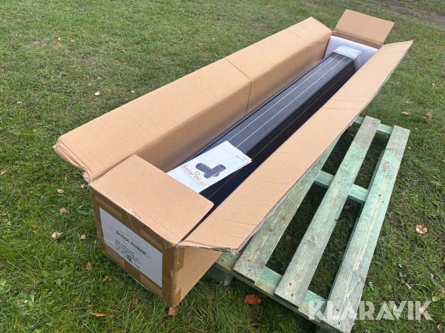 Solcellsenhet Ecool Powe SolarWrap - För Lyktstolpe