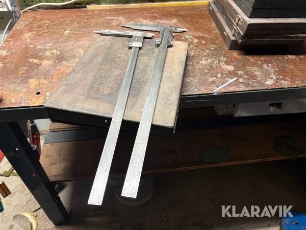 Vinkelmätare med mikrometer och passbitar