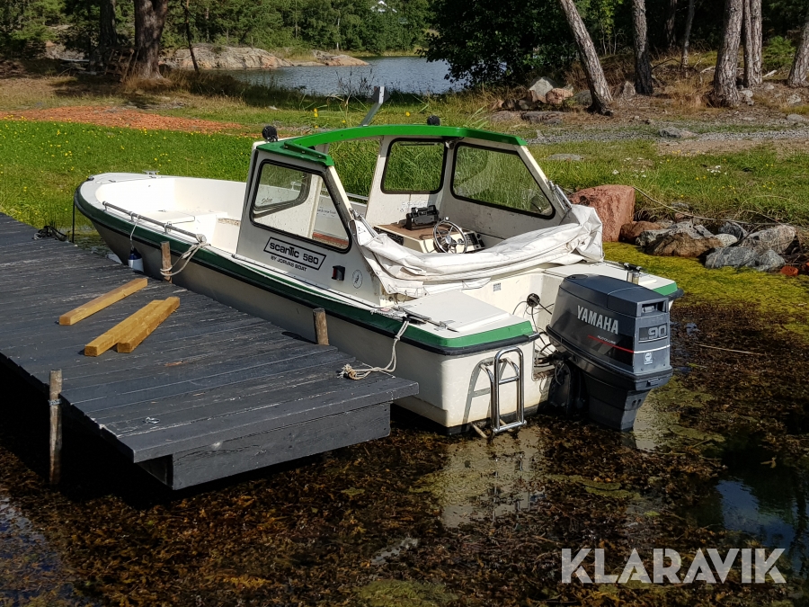 Båt Scantic 580 med 90 hk