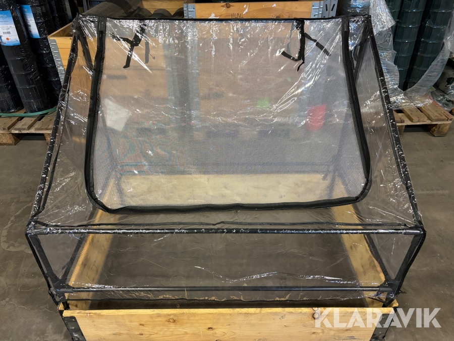Drivhus 115*76*40/70 cm 10 st