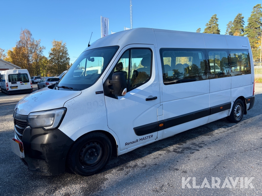 Färdtjänstbuss klass 1 Renault Master Chassi Cab 3.5 T 2.3 dCi Manuell 145 hk 