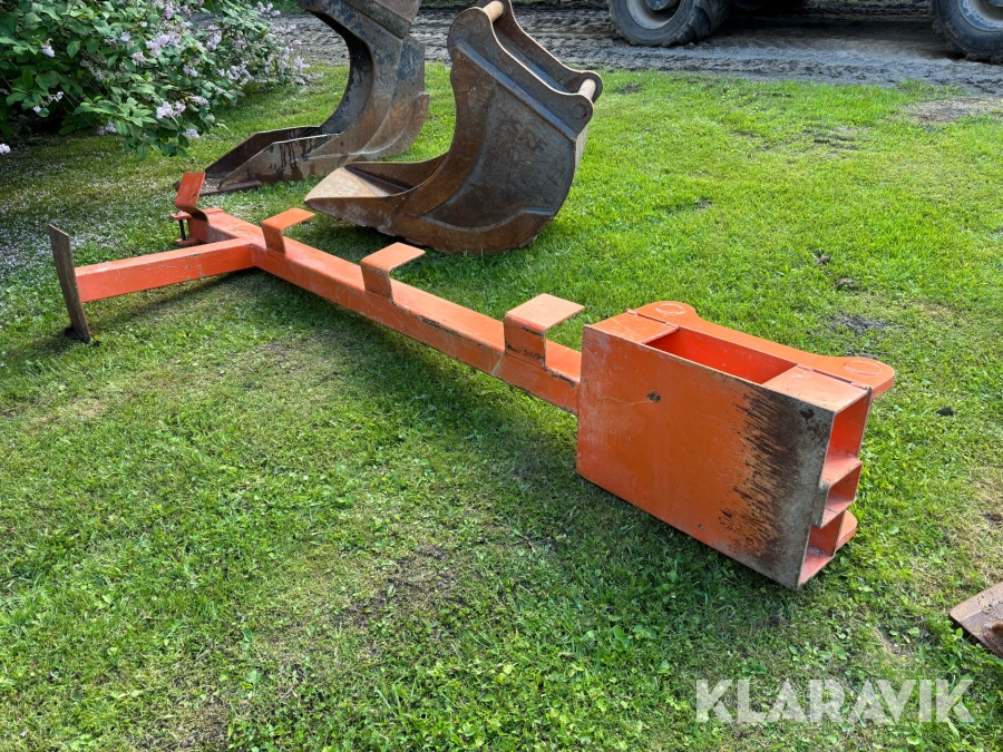 Kranarm för pumputrustning S60