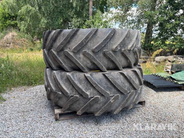 Bakhjul Micheline Multibib 600/65R38 - 2 st