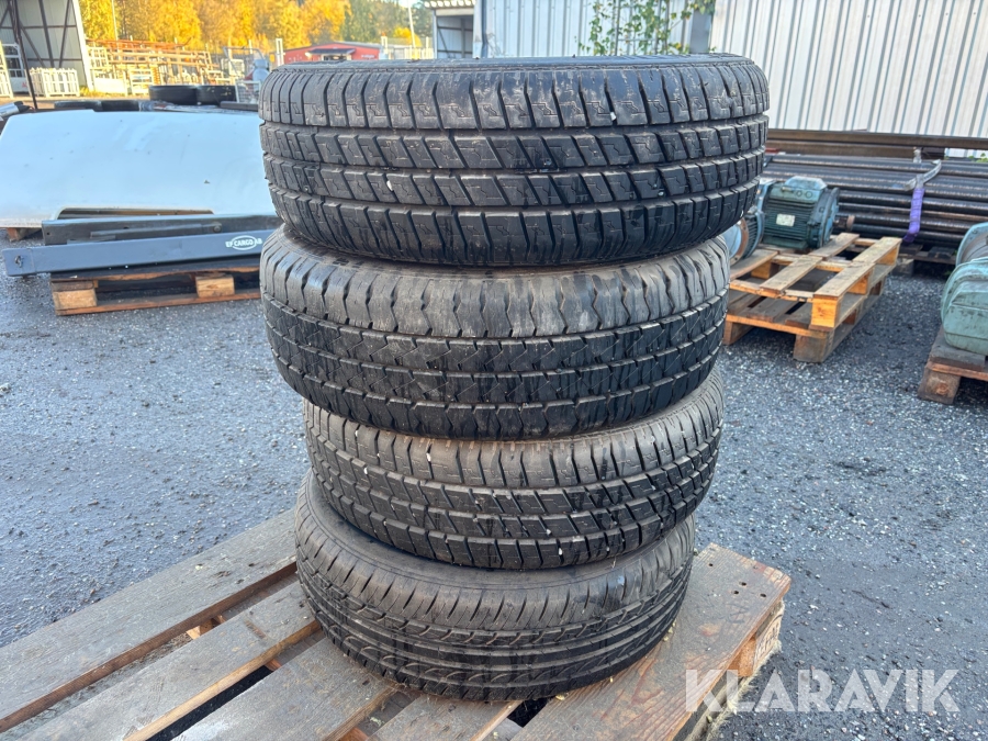 Däck & fälg 195/65R13 Subaru 4st