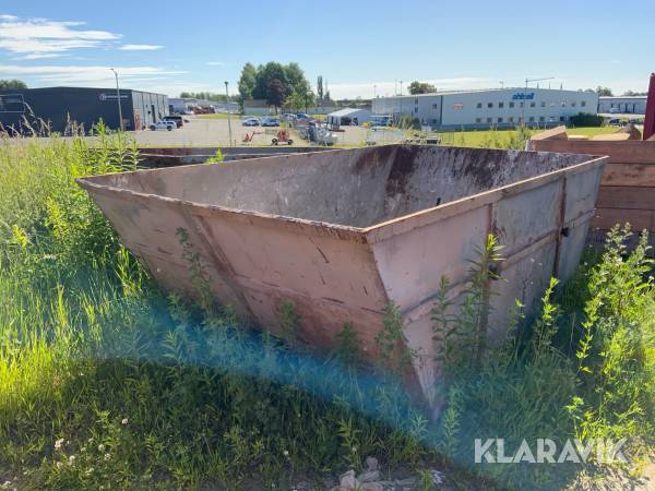 Liftdumpercontainer 2st