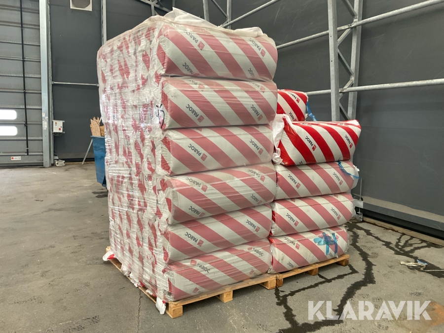 Isolering Paroc Extra 95x410x1170, 59st balar