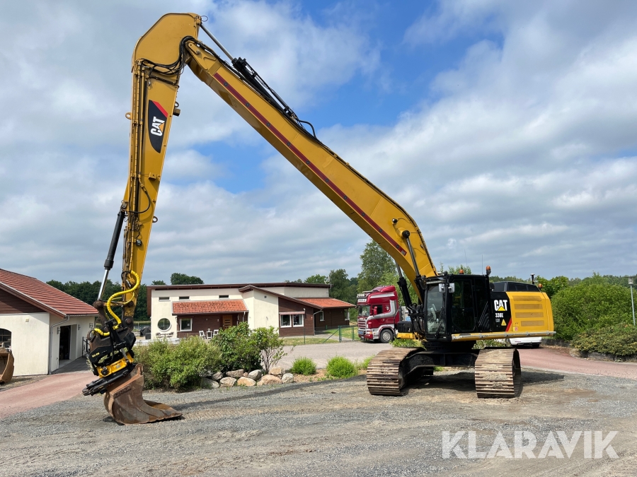 Grävmaskin / Långgrävare CAT 336E LRE Long Reach