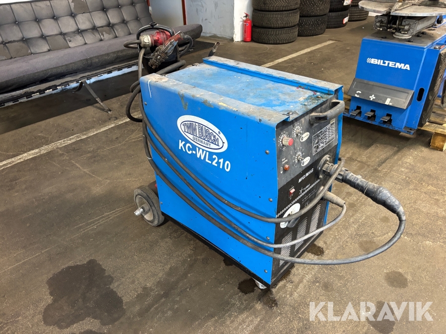 MIG/MAG-svets Twin Busch KC-WL210
