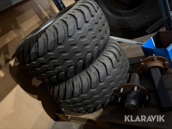 Hjul med axlar Ascenso IMB 161 400/60-15.5 2st