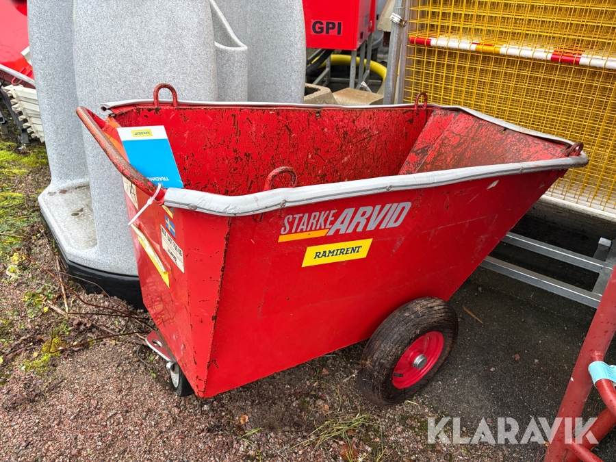 Fodervagn Starke Arvid 400 L / 750 kg