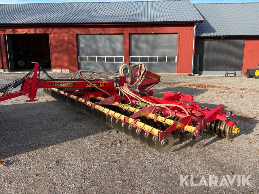 Tallriksredskap / Såmaskin Väderstad Carrier 820 BioDrill 360